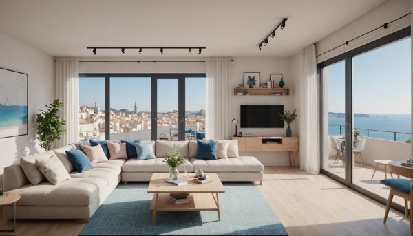 Appartement meublé prêt à vivre à Marseille