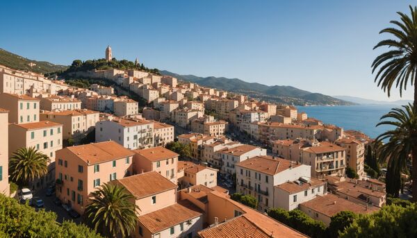 Cinq quartiers d'ajaccio où les appartements s'échangent encore sous 3 400 €/m²